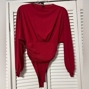 SHEIN Vibrant Red Top